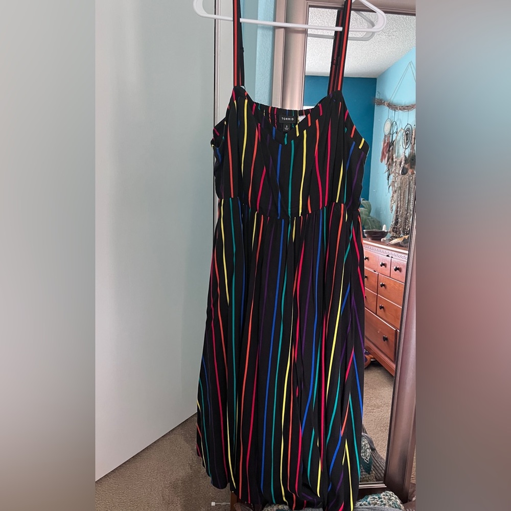 Torrid Size 2 Pride Midi Dress